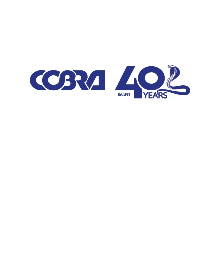 40th COBRA logo press