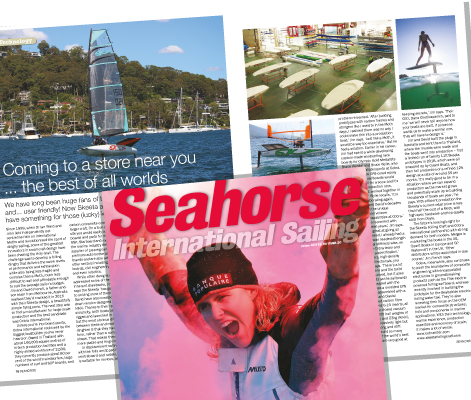Seahorse Magazine interviews Cobra and reviews its Skeeta and Nikki production foilers.