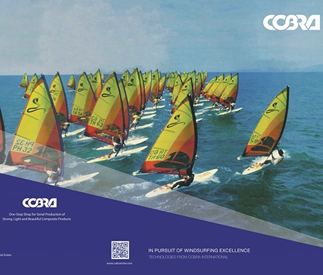 In Pursuit of Windsurfing Excellence New Report by COBRA Details Key Manufacturing Innovations in Windsurfing